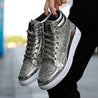 Franz - Glänzende Glitzer-High-Top-Sneakers