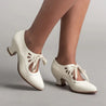 Georgina - Elegante Retro-Niedrigabsatz-Schuhe