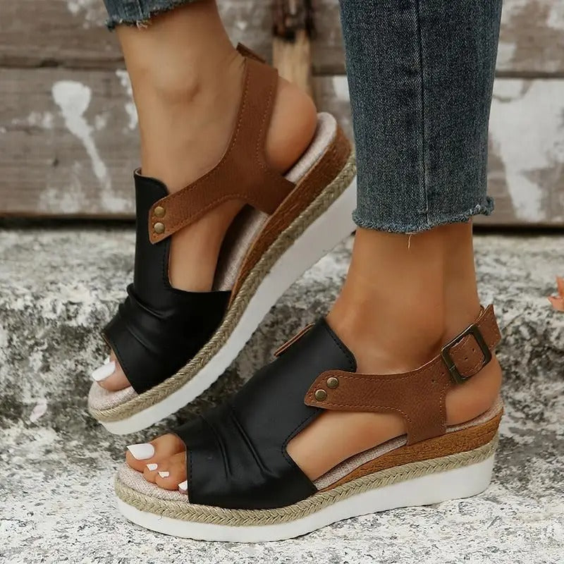 Blair - Stilvolle Und Bequeme Keilabsatzsandalen