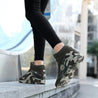 Elyse - Bequeme Und Ausgefallene Camouflage-Sneakers