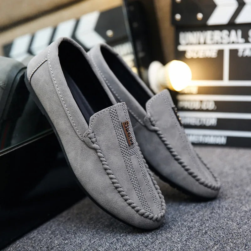 Julius - Schlanke Und Elegante Loafers Aus Leder