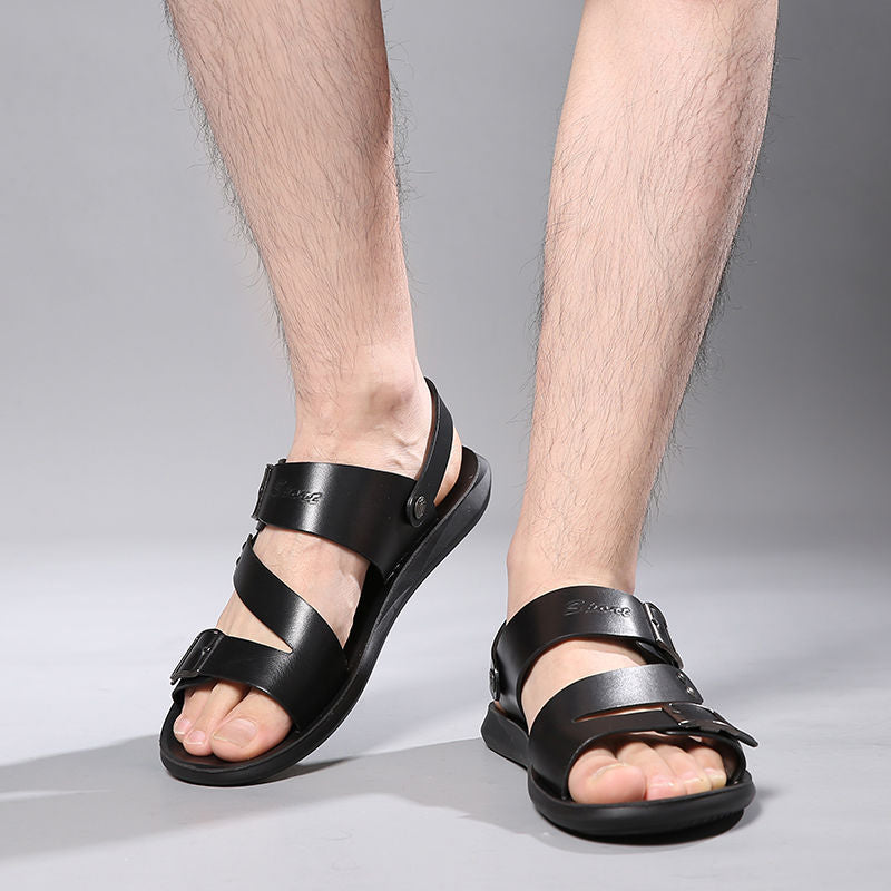 Nicholas - Elegante Und Bequeme Ledersandalen