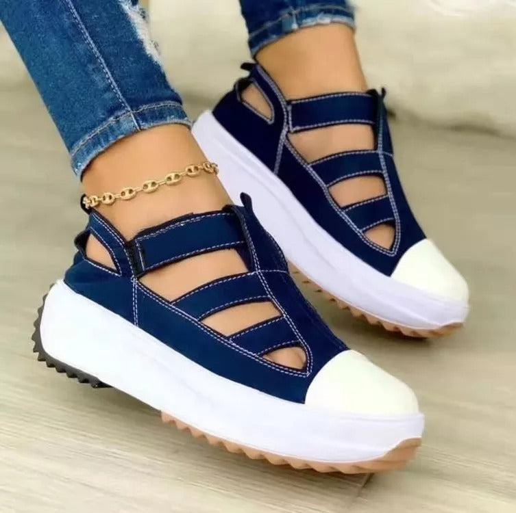 Marie - Stilvolle Sandalen Im Sneakers-Stil