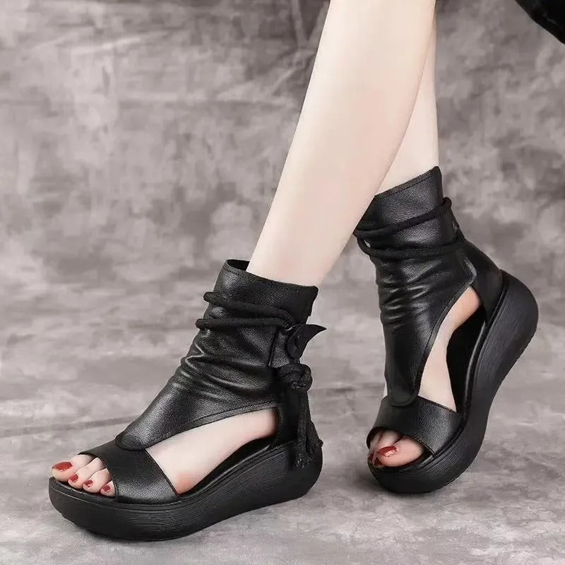 Vida - Elegante Und Bequeme Ledersandalen