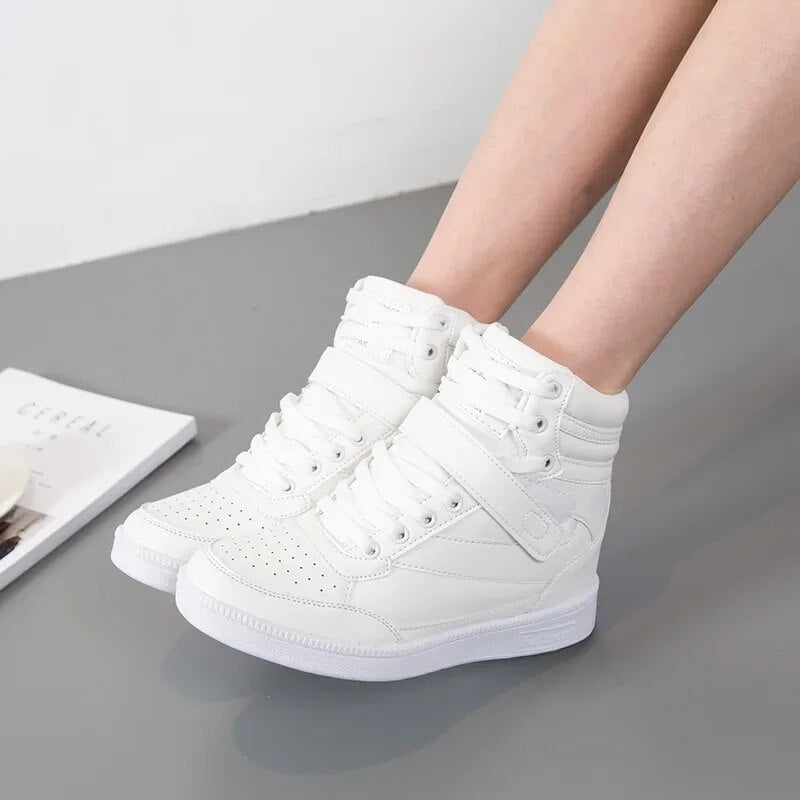 Nathalia - Sportlich-Elegante High-Top Sneakers