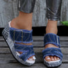 Fiona - Modische Und Bequeme Denim-Sandalen