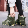 Elyse - Bequeme Und Ausgefallene Camouflage-Sneakers