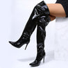 Alaina - Schillernde Und Schicke High Heel Stiefel