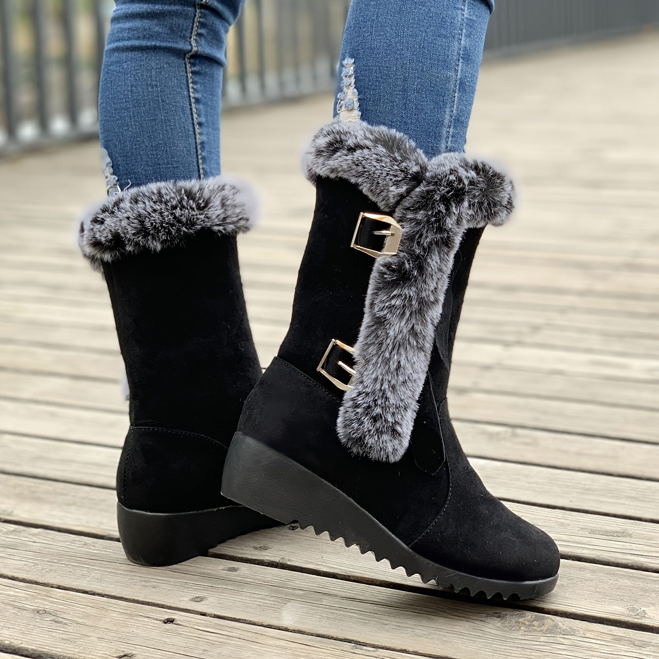 Jessy - Warme Winterstiefel für Frauen