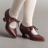 Georgina - Elegante Retro-Niedrigabsatz-Schuhe