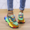 Annelie - Regenbogen Turnschuhe