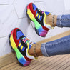 Annelie - Regenbogen Turnschuhe