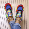 Annelie - Regenbogen Turnschuhe