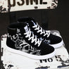 Kyle - Stylische Graffiti-High-Top-Sneaker