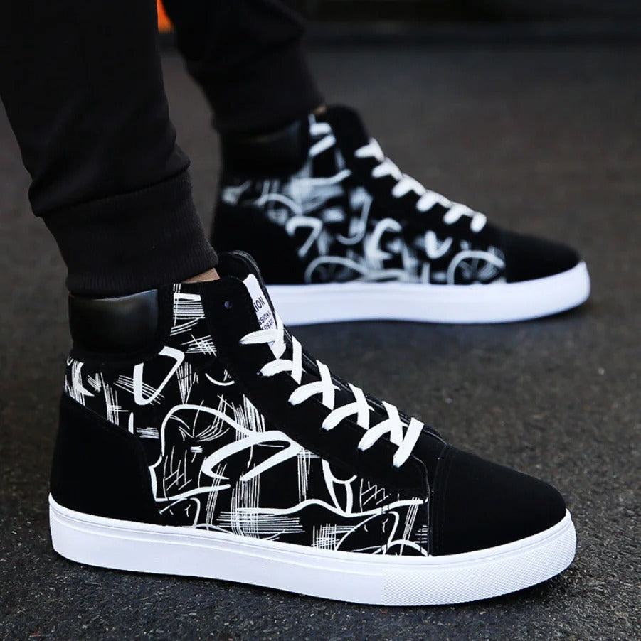 Richard - Stylische Und Lebendige High-Top Sneakers