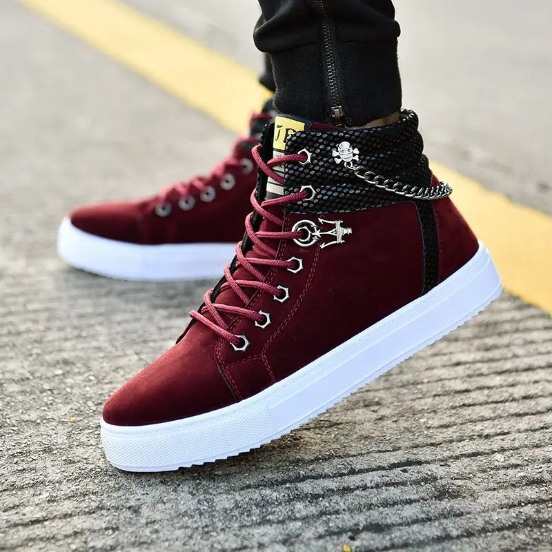 Travis - Stylische Und Einzigartige High-Top Sneakers