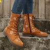 Ries - Einzigartige Stiefel Mit Blumen