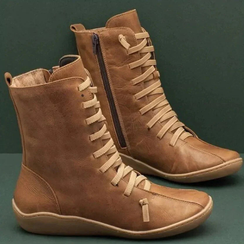 Freya - Stylische Lederstiefel für Frauen